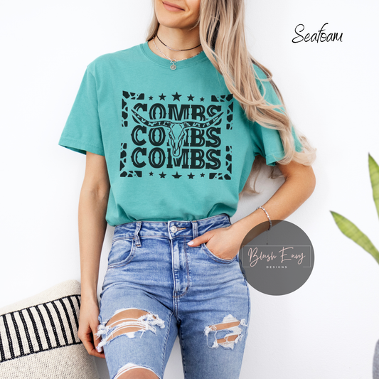 COMBS SKULL T-SHIRT