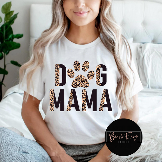 Dog Mama, Leopard Print